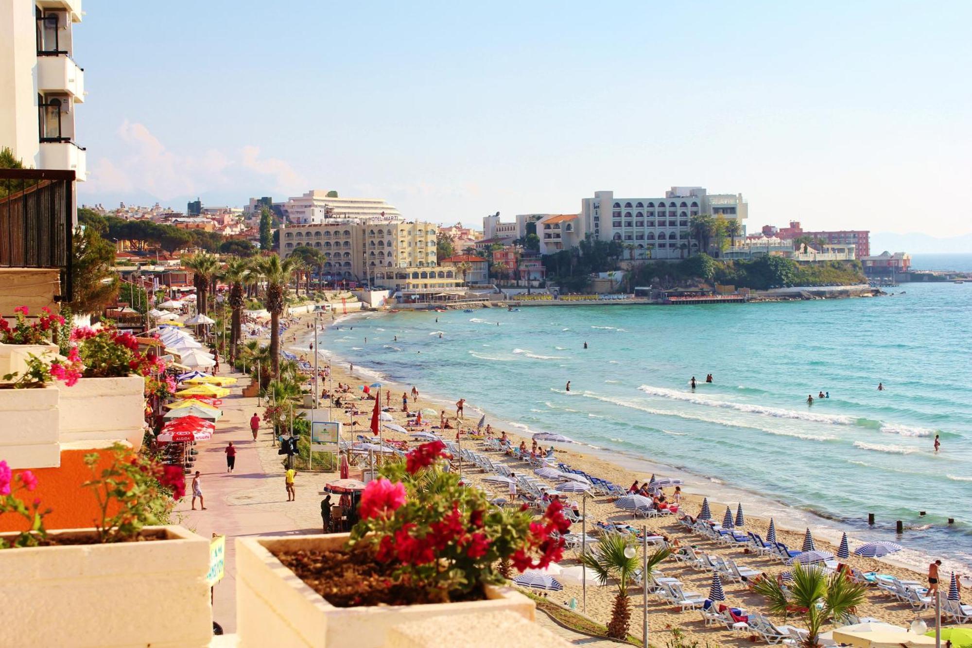 Ladies Beach Hotel Kusadası Eksteriør bilde